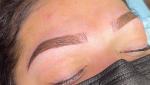 Eyebrow Tattoo result by Microblading By Nichole in Bellevue, NE