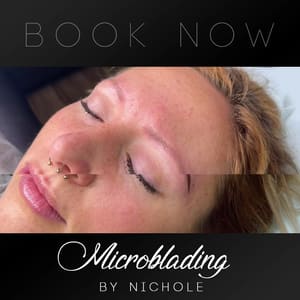 Eyebrow Tattoo result by Microblading By Nichole in Bellevue, NE
