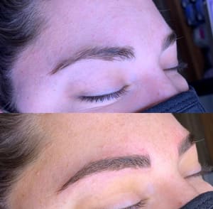Eyebrow Tattoo result by Microblading By Nichole in Bellevue, NE