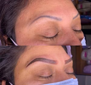 Eyebrow Tattoo result by Microblading By Nichole in Bellevue, NE