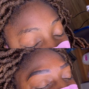Eyebrow Tattoo result by Microblading By Nichole in Bellevue, NE