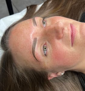 Eyebrow Tattoo result by Microblading by Shannon in Stillwater, MN