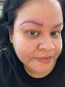 Eyebrow Tattoo result by Microblading by Stella in Rego Park, NY