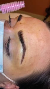 Eyebrow Tattoo result by Microblading by Sydney Jacobs in Spartanburg, SC