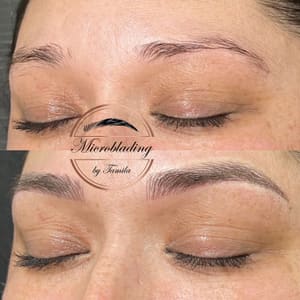 Eyebrow Tattoo result by Microblading By Tamila in Newburgh, NY