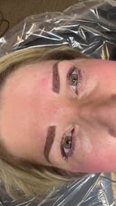 Eyebrow Tattoo result by Microblading by Tina Chung in Flower Mound, TX