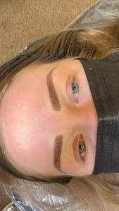 Eyebrow Tattoo result by Microblading by Tina Chung in Flower Mound, TX
