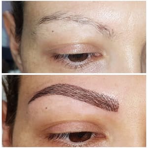 Eyebrow Tattoo result by Microblading By Tina in Fair Lawn, NJ