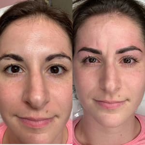 Eyebrow Tattoo result by Microblading by Tony's Beauty Brows in Alpharetta, GA