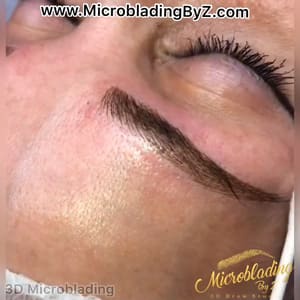 Eyebrow Tattoo result by Microblading By Z in Houston, TX