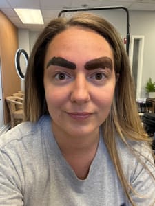 Eyebrow Tattoo result by Microblading Charleston in Mt Pleasant, SC