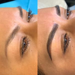 Eyebrow Tattoo result by Microblading Clinic (Autumn Lee Artistry, Microblading Artist) in Omaha, NE