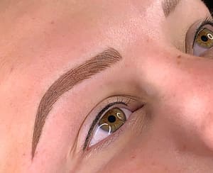 Eyebrow Tattoo result by Microblading Clinic (Autumn Lee Artistry, Microblading Artist) in Omaha, NE