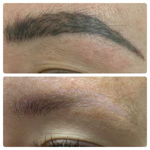 Eyebrow Tattoo result by Microblading Clinic (Autumn Lee Artistry, Microblading Artist) in Omaha, NE