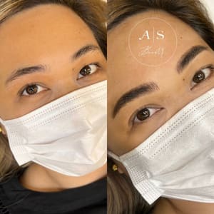 Eyebrow Tattoo result by Microblading Courses & Training By A. Samara Beauty in San Diego, CA
