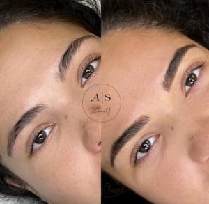 Eyebrow Tattoo result by Microblading Courses & Training By A. Samara Beauty in San Diego, CA
