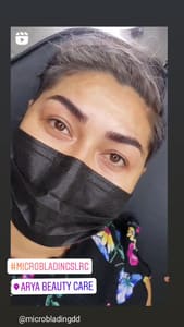 Eyebrow Tattoo result by Microblading DD in San Luis, AZ