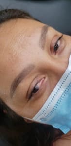 Eyebrow Tattoo result by Microblading DD in San Luis, AZ