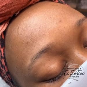Eyebrow Tattoo result by Microblading & Esthetics Pro Studio in Clawson, MI