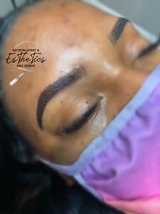 Eyebrow Tattoo result by Microblading & Esthetics Pro Studio in Clawson, MI