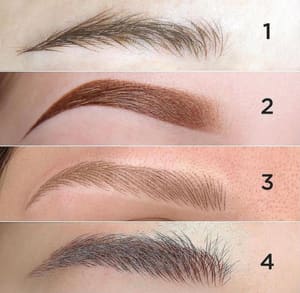 Eyebrow Tattoo result by Microblading & Esthetics Studio in Hamtramck, MI
