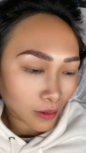 Eyebrow Tattoo result by Microblading & Esthetics Studio in Hamtramck, MI