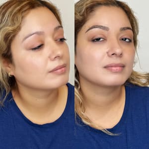 Eyebrow Tattoo result by Microblading Expert & Permanent Makeup by Valentina in Los Angeles, CA