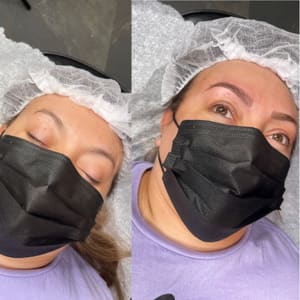 Eyebrow Tattoo result by Microblading Expert & Permanent Makeup by Valentina in Rancho Cucamonga, CA