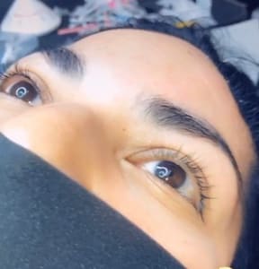 Eyebrow Tattoo result by Microblading Eyebrows By Chanel in Santa Ana, CA