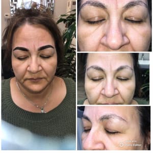 Eyebrow Tattoo result by Microblading Eyebrows By Chanel in Santa Ana, CA