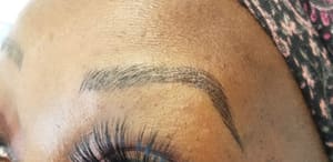 Eyebrow Tattoo result by Microblading Eyebrows - Glamour by Bo in Lewisville, TX