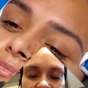 Eyebrow Tattoo result by Microblading Eyebrowsbykell in Visalia, CA