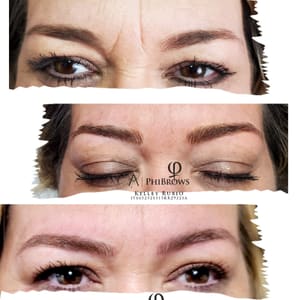 Eyebrow Tattoo result by Microblading Eyebrowsbykell in Visalia, CA