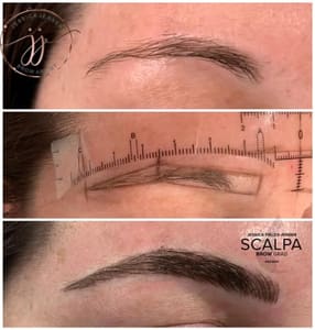 Eyebrow Tattoo result by Microblading in Glen Arm, MD