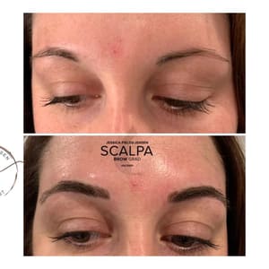 Eyebrow Tattoo result by Microblading in Glen Arm, MD
