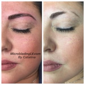 Eyebrow Tattoo result by Microblading in Las Vegas, NV