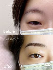 Eyebrow Tattoo result by 纤羽纹绣工坊(Microblading) in Tustin, CA