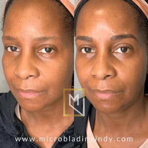 Eyebrow Tattoo result by Microblading Indy in Granger, IN