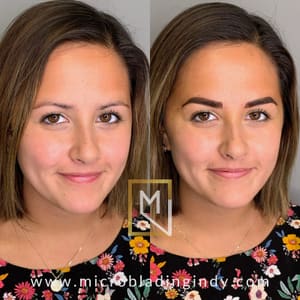 Eyebrow Tattoo result by Microblading Indy in Granger, IN