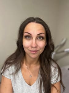 Eyebrow Tattoo result by Microblading Inked by Flawless Ego, Paramedical & Cosmetic Tattoo Artist and Educator in Mahopac, NY