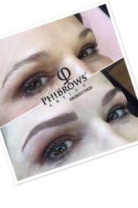 Eyebrow Tattoo result by Microblading La Beaute Lounge in Bentonville, AR