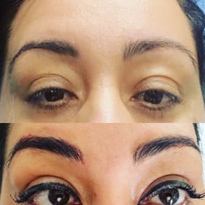 Eyebrow Tattoo result by Microblading & Lip Blushing in Culver City, CA