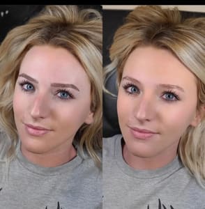 Eyebrow Tattoo result by Microblading & Ombre Brows by Brooke in Herrin, IL