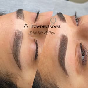 Eyebrow Tattoo result by Microblading & Ombre Brows MLobeauty in Wimberley, TX