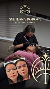 Eyebrow Tattoo result by Microblading. Permanent Makeup Rochester Svetlana Popova. in Rochester, NY
