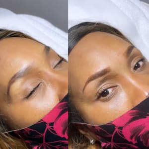 Eyebrow Tattoo result by Microblading RVA in Richmond, VA