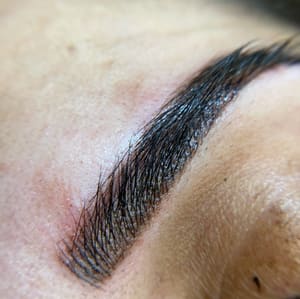 Eyebrow Tattoo result by Microblading RVA in Richmond, VA