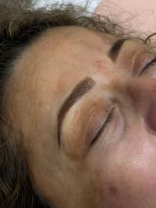 Eyebrow Tattoo result by Microblading RVA in Richmond, VA