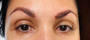 Eyebrow Tattoo result by Microblading San Diego LLC in Poway, CA