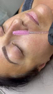 Eyebrow Tattoo result by Microblading Sara brow artists in Oceanside, CA
